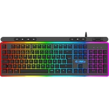 TeknoKapsül 360° Özelleştirilebilir Rgb Aydınlatmalı Klavye