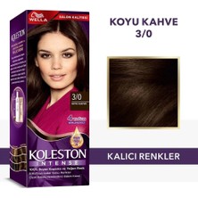 TeknoKapsül Koleston Intense Saç Boyası - 3/0 Koyu Kahve