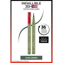 TeknoKapsül L'oreal Infaillible 36H Micro Eyeliner - 05 Sage Green