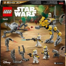 TeknoKapsül Klon Trooper Savaş Paketi - Star Wars Temalı 7+ Yaş Için Oyun