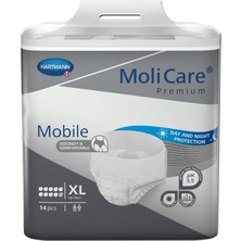Molicare 10 Damla Külot Hasta Bezi Xlarge – 14’lü x 4 Paket (Toplam 56 Adet)