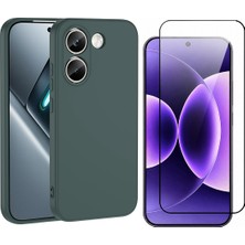Vendas Xiaomi Poco X8 Pro Kılıf Zore Mara Lansman Kapak + Cam Ekran Koruyucu