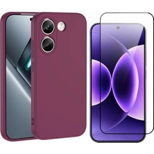 Vendas Xiaomi Poco X8 Pro Kılıf Zore Mara Lansman Kapak + Cam Ekran Koruyucu