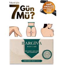 Bargiva Çinko Oksit Içerikli Popo,sırt ve Omuz Sivilcesi Karşıtı Cilt Pürüzsüzleştirici Vücut Sabunu