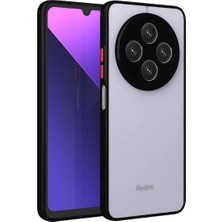 TeknoKapsül Newface Xiaomi Redmi 14C Kılıf Montreal Silikon Kapak - Siyah