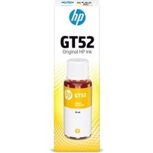 TeknoKapsül Hp Orijinal GT52 Mürekkep Şişesi Sarı