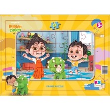 TeknoKapsül Eymen ile Çimen Temalı 24 Parça Puzzle