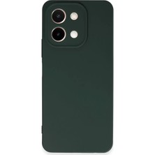 TeknoKapsül Newface Vivo Y28 Kılıf First Silikon - Koyu Yeşil