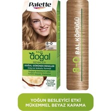 TeknoKapsül Palette Kalıcı Doğal Renkler 8-0 Bal Köpüğü Shea Yağı Saç