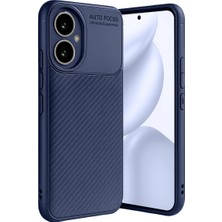 TeknoKapsül 400 Kılıf Auto Focus Karbon Kapak - Lacivert