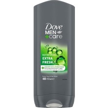 TeknoKapsül Duş Jeli 400ML, Body, Face & Hair ile Ferahlatıcı Etki