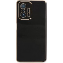 TeknoKapsül Newface Xiaomi Mi 11T Pro Kılıf Volet Silikon - Siyah