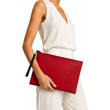 Wallery Bags El Portföyü Clutch Çanta Bilek Askılı Fermuarlı Kadın Çantası