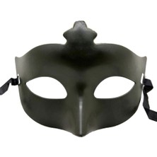 TeknoKapsül Haki Yeşil Renk Masquerade Kostüm Partisi Venedik Balo Maskesi