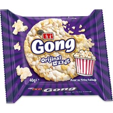 TeknoKapsül Eti Gong Orijinal Lezzet Mısır ve Pirinç Patlağı 40 G x 18 Adet