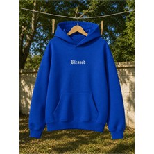 Enb1r Moda Unisex Kapüşonlu Sweatshirt Kanguru Cepli Oversize Rahat Kalıp Günlük Spor Şık Sweat