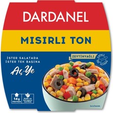 TeknoKapsül Dardanel Aç Ye Mısırlı Ton Balığı 160 gr
