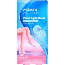 Watsons, Karma Paket, Hassas Cilt, Vücut Ağda Bandı - 52 Adet