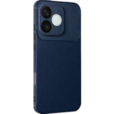 TeknoKapsül Newface Huawei Honor 600 Lite Auto Focus Karbon Kapak - Lacivert