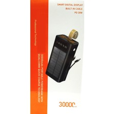 Belirtilmemiş 30.000 Mah Powerbank Solar Güneş Enerjili Hızlı Şarj