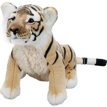 TeknoKapsül Oturan Kaplan Peluş 45 Cm.