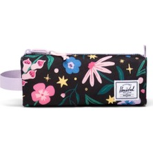 Herschel Settlement Çocuk Kalem Çantası Renkli Floral Desen