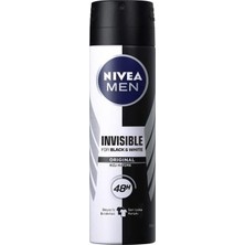 TeknoKapsül Deo Bay Invisible Black&white Power 150ML 1 Adet
