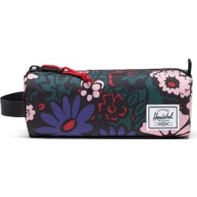 Herschel Settlement Diamond Çocuk Kalem Çantası Çiçekli Bloom Siyah