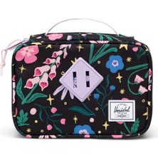 Herschel Heritage Çocuk Kalem Çantası Renkli Floral Desen
