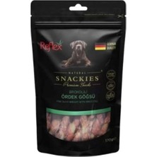 TeknoKapsül Reflex Ördek Göğsü Brokolili Köpek Ödülü 170 gr