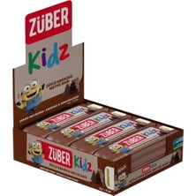TeknoKapsül Züber Kidz Sütlü Kakaolu Meyve Bar 25G x 16 Adet
