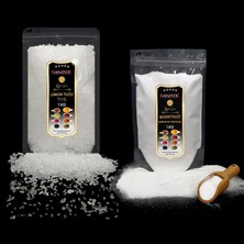 TeknoKapsül Hanzade Bitkisel Limon Tuzu Tane 1 kg + Karbonat 1 kg 2'li Set