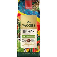 TeknoKapsül Jacobs Origins Brazil & Colombia Filtre Kahve 200 gr
