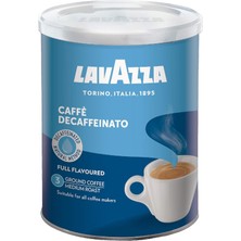 TeknoKapsül Lavazza Decaffeinato Kafeinsiz Öğütülmüş Kahve Teneke 250 G