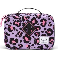Herschel Heritage Çocuk Kalem Çantası Lila-Pembe Leopar