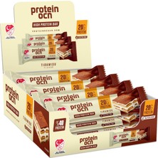 TeknoKapsül Proteinocean Protein Bar, Tiramisu Aromalı, 50 gr x 12 Adet