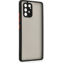 TeknoKapsül Newface Samsung Galaxy A91 / S10 Lite Kılıf Montreal Silikon Kapak - Siyah