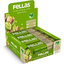 TeknoKapsül Fellas Antep Fıstıklı Kuruyemiş Bar, 20 Gram, 12 Adet