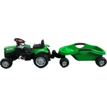 TeknoKapsül Power Pedallı Big Trolley Traktör 07-320
