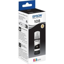 TeknoKapsül Epson C13T09C14A 108 Siyah 70ML Mürekkep