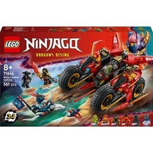 TeknoKapsül Ninjago Temalı Savaş Aracı, 3'ü 1 Arada Set - 8 Yaş Üzeri