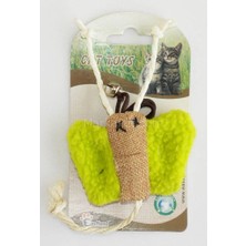 TeknoKapsül Peluş Kedi Oyuncağı Kelebek