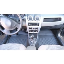 TeknoKapsül 2004-2012 Dacia Logan Sedan/sw Için 4.5d Havuzlu Oto Paspas - Uyumlu