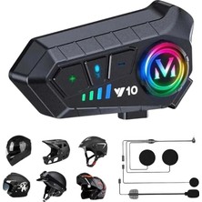 TeknoKapsül Bluetooth 5.3 Kask Içi Intercom Kulaklık 1000 M Mesafe 1000 Mah