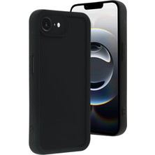 TeknoKapsül iPhone 16E Kılıf Viera Silikon - Siyah