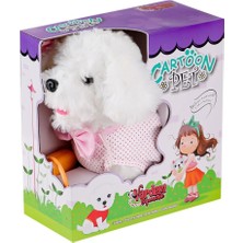 TeknoKapsül PFT-B025 Yürüyen Tasmalı Peluş Köpek