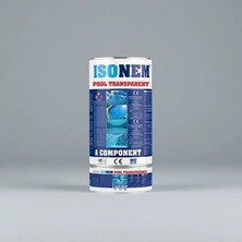 TeknoKapsül Isonem Isonem 4.5 kg Şeffaf Havuz Boyası, Kolay Uygulama ile Yüksek Kapatıcılık
