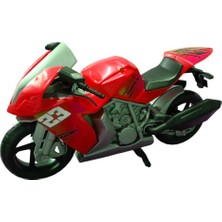 TeknoKapsül Moto Racing Yarış Motoru 29 cm Kırmızı
