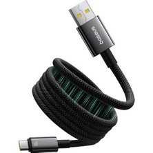 TeknoKapsül Manyetik Hızlı Şarj Kablosu, 100W Güç Kapasitesi