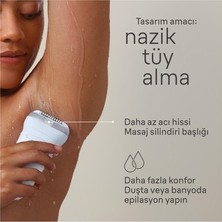 TeknoKapsül Kablosuz Şarjlı Islak Kuru Epilatör 7-441 Yıkanabilir